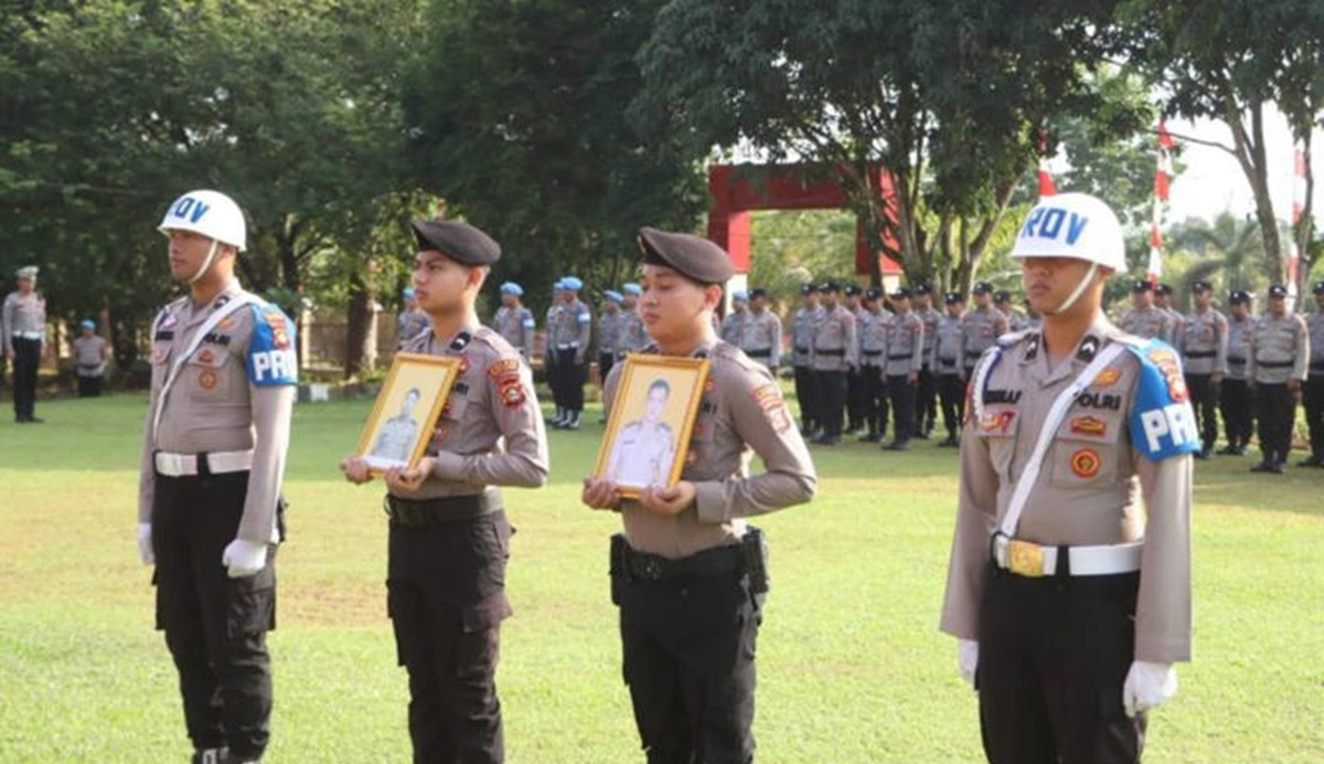Jaga Marwah Institusi, Polres Banyuasin Berhentikan Dua Anggota Tidak Hormat